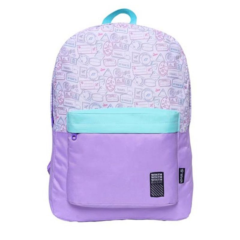 Mochila Costas Juvenil Basic Travel Cores Sortidas BPG32254