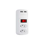 Adaptador_Elétrico_2_Tomadas_E_2_Usb_Branco_Eac_202_Ref.4824400_Intelbras