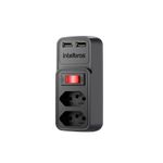 Adaptador_Elétrico_2_Tomadas_E_2_Usb_Preto_Eac_202_Ref.4820049_Intelbras