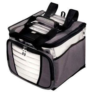 Bolsa Térmica Ice Cooler Poliéster Cinza E Prata 24 Litros 3621 - Mor