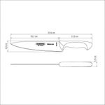 Faca_Para_Carne_8"_Aço_Inox/polipropileno_34x5,5x2,3cm_-_Western