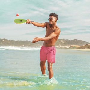 Frescobol Aloha Madeira Revestida Sortida 3700 - Mor