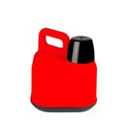 Garrafão_Térmico_Pvc_Vermelho_Tampa_Preta_3_Litros_-_Mor