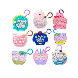 Brinquedo Sensorial Pop It Chaveiro com Luzes Sortido MK0404 - Isanog