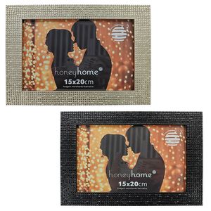 Porta Retrato 15x20 Ladrilho Plástico 24x19x1.2cm LM1685 - honeyhome