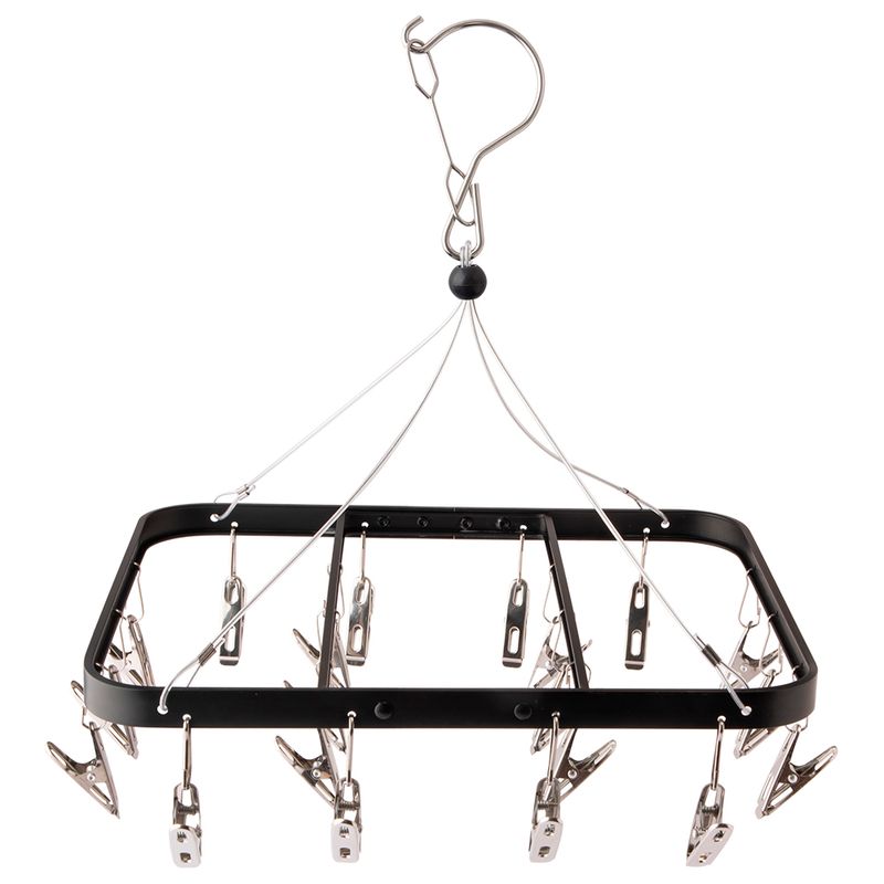 Varal Para Peças Íntimas Moderna Com 20 Prendedores Alumínio