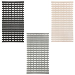 Tapete de Banheiro Antiderrapante Estrado PVC Sortido 68x38cm LM1924 - honeyhome