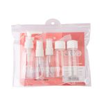 Kit_Viagem_Portátil_7_Frascos_Plástico_Pe_Pet_11.5x3x3cm_Ref.LM1976_honeyhome