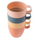 Conjunto_Copos_Plástico_4_Peças_Cores_Sortidas_200ml_7x5,5x8cm_Ref.LM1822_honeyhome