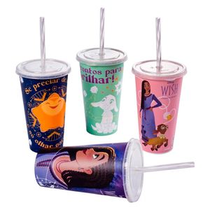 Copo Refri Wish 500ml Plástico Sortido 16534 - Plasútil
