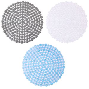 Tapete de Pia Redondo Antiderrapante Vazado Sortido 28,4x28,4cm LM1920 - honeyhome