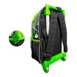 Mochila_de_Rodinha_Infantil_Dinossauro_Poliéster_Preto_Com_Verde_-_Clio_Style