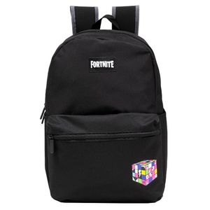 Mochila de Costas Juvenil Fortnite Poliéster Preto 11314 - Xeryus