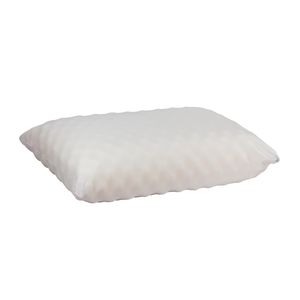 Travesseiro Viscoelástico Massageador Ergonômico Branco 60x40cm 10220240 - Master Comfort