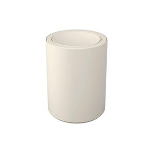 Lixeira Serene Com Tampa Basculante Plástico Light Grey 1 Litro 131053468 - Coza