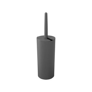 Escova Sanitária Serene Com Base Plástico Cinza Chumbo 131073536 - Coza