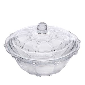 Bomboniere de Vidro Bistrô 330ml 14cm VDA07063 - Wincy Casa