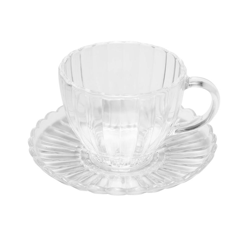 Conjunto_6_Xícaras_Para_Chá_Com_Pires_Pétala_Vidro_220ml_Ref.20579_Wolff
