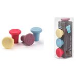 Conjunto_Tampas_Para_Vinho_Silicone_Colorido_3,5x3,5cm_4_Peças_Ref.20662_Wolff