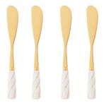 Conjunto_de_Espátulas_Com_Cabo_Cerâmica_Aço_Inox_Dourado_4_Peças_Ref.28894_Wolff
