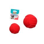 Brinquedo_Para_Cães_Bolinha_Pvc_Vermelha_7,5cm_Ref.PET703_Western_Pet