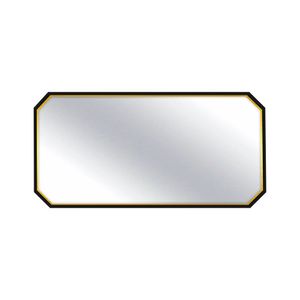 Espelho Decorativo Luxo Preto Retangular 40x80cm 2821 - Art Frame