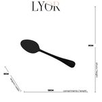 Faqueiro_Positano_Aço_Inox_Preto_24_Peças_Ref.7851_Lyor