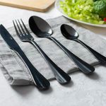 Faqueiro_Positano_Aço_Inox_Preto_24_Peças_Ref.7851_Lyor