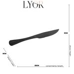 Faqueiro_Positano_Aço_Inox_Preto_24_Peças_Ref.7851_Lyor
