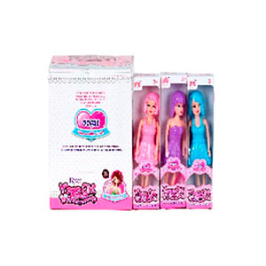 Boneca Troca Roupas Plástico Sortida LM2183 - honeyhome