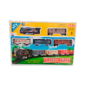 Trem Com Trilhos Classic Train 19 Peças LM2202 - honeyhome