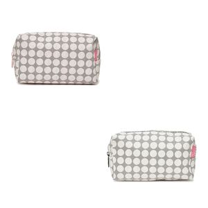 Necessaire Bolinhas Poliéster Sortida NS2380 - qualis