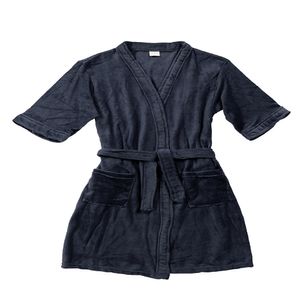 Roupão Kimono Sofisticata Azul Profundo Microfibra Gg 43025 - Sofisticata