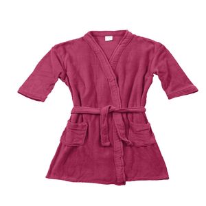 Roupão Kimono Sofisticata Rosa Intenso Microfibra G 44323 - Sofisticata