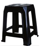 Banqueta_Quadrada_Bessa_Preta_-_Plastex_51300