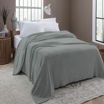 Cobertor_Queen_Velour_300g_M2_Poliéster_Cinza_Limestone_220x240cm_Ref.112593934030_Camesa