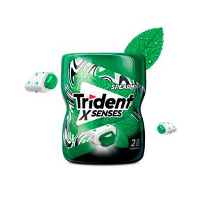 Pote Goma de Mascar X Senses Spearmint 54g 1640 - Trident