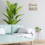 Kit_Placas_Decorativas_Com_Corda_Bem_Vindo_Mdf_2_Peças_Ref.JPL2044_Nsw