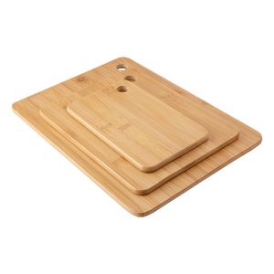 Kit com 3 Tábuas de Corte em Bambu P/M/G LM0375/ LM0375FTO - honeyhome