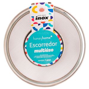 Escorredor Multiuso P Aço Inox 201 21,8x12x9,6cm LM1815 - honeyhome