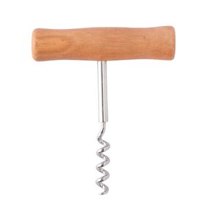 Abridor de Vinho Rolha Ferro Madeira Mdf 10x9cm LM1866 - honeyhome
