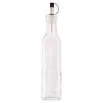 Porta_Óleo/_Vinagre_250ml_Vidro_Bico_Dosador_Inox_Plástico_24x4,5x4,5cm_Ref.LM2024_honeyhome