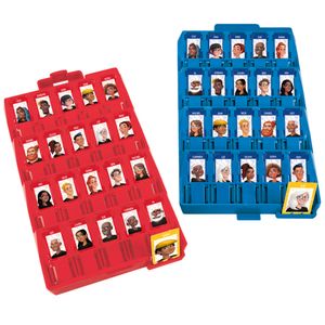 Jogo Adivinha Quem Grab & Go Azul E Vermelho 2 Tabuleiros F8257 - Hasbro