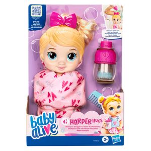 Boneca Baby Alive Shampoo Harper Hugs Loira F9119 - Hasbro