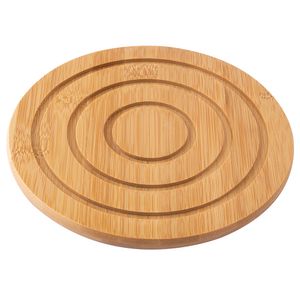 Descanso de Panela Futuro Redondo Bambu 17x17x1cm LM1780 - honeyhome