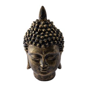 Enfeite Cabeça ou Estatueta Hindu Sentado Resina Tamanho E Formato Sortido LM1803 - honeyhome