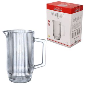 Jarra de Vidro Graffiato Transparente 1,2 Litros JARR030TR - Hauskraft