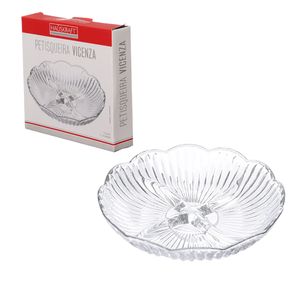 Petisqueira Vicenza Vidro Transparente 18,5cm PRAT099 - Hauskraft