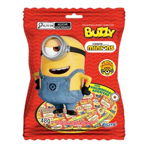 Chiclete Buzzy Minions Tutti-frutti 48g 3683 - Riclan