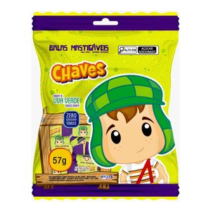 Bala Mastigável Chaves Uva Verde 57g 3679 - Riclan